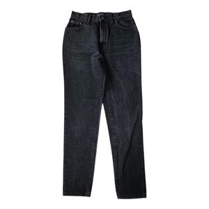 Vintage Gap Jeans Women’s Size 8 100% Cotton High Rise Slim Leg Black Bottoms M